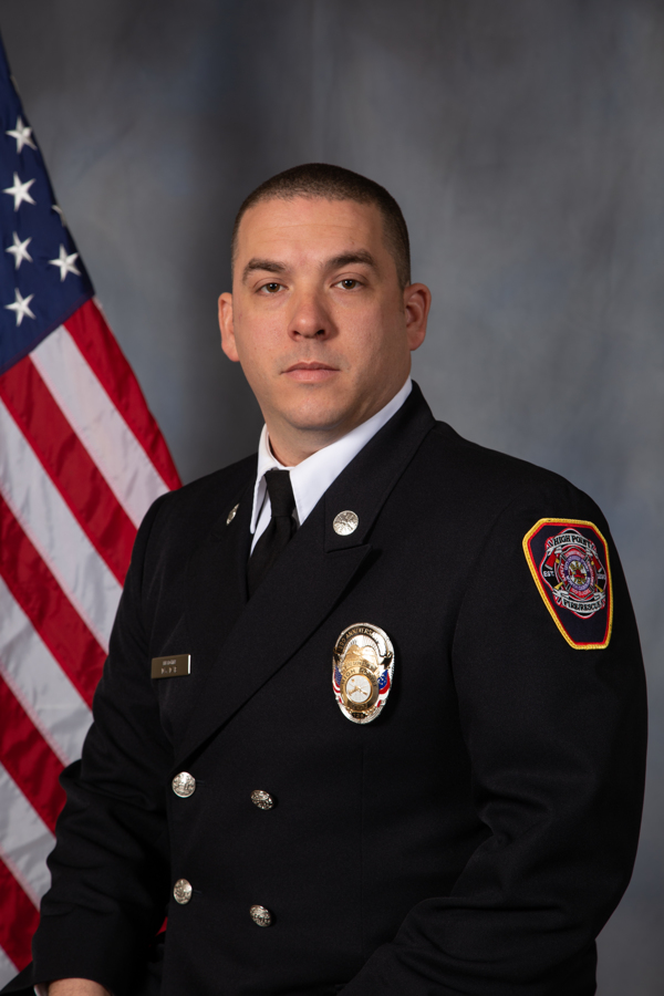 HPFD's tweet image. High Point Fire Department would like to congratulate Fire Equipment Operators Dustin Davis and Bill Taylor on their promotion and advancement within the organization to the rank of Captain!