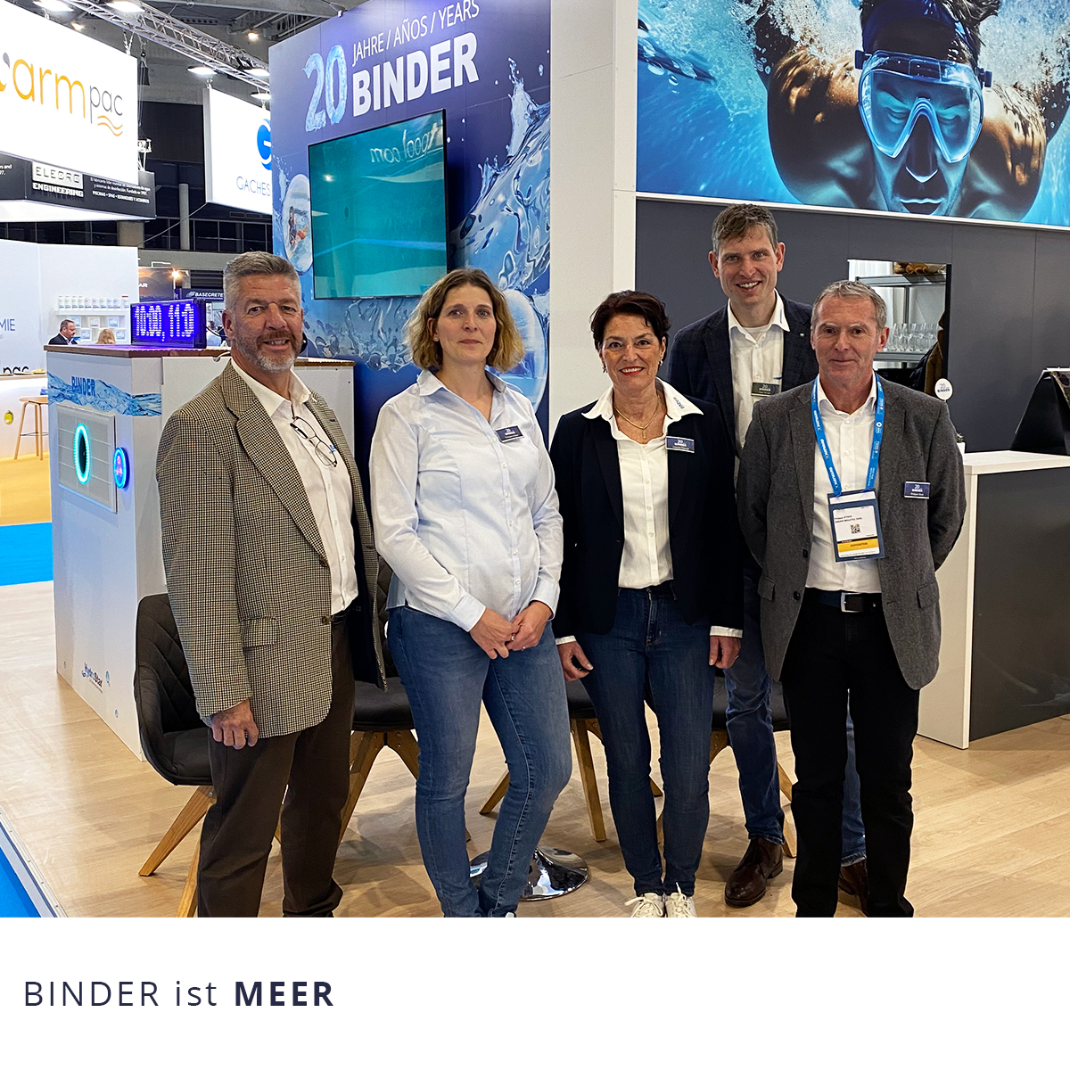 binderhydro's tweet photo. Die Piscina &amp; Wellness in Barcelona öffnet heute ihre Tore! 🇪🇸
Ihr findet uns und unseren Partner Compass Pools an einem Gemeinschaftsstand in Halle 2, Stand E29! 🤗
Vom 27. bis 30.11.2023 stehen unsere Kollegen bereit. 🏊😊
Wir freuen uns sehr auf euren Besuch! Olé! 💙 https://t.co/RZFfSQZrsg