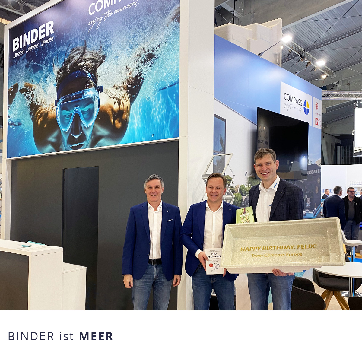 binderhydro's tweet photo. Die Piscina &amp; Wellness in Barcelona öffnet heute ihre Tore! 🇪🇸
Ihr findet uns und unseren Partner Compass Pools an einem Gemeinschaftsstand in Halle 2, Stand E29! 🤗
Vom 27. bis 30.11.2023 stehen unsere Kollegen bereit. 🏊😊
Wir freuen uns sehr auf euren Besuch! Olé! 💙 https://t.co/RZFfSQZrsg