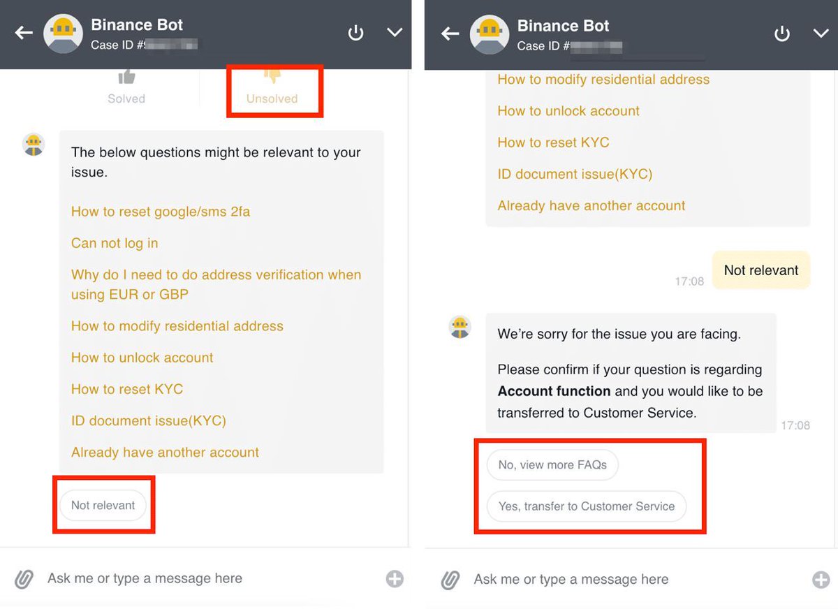 Binance Customer Support tweet media