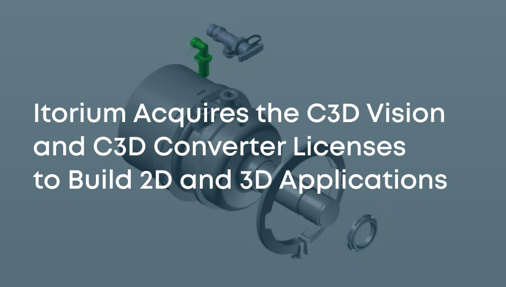 Itorum has licensed #C3DToolkit to build Technical Documentation Editor 3D (TDE 3D). The #C3DVision (with web visualization support) and #C3DConverter components are designed to create 2D & 3D graphics for interactive e-manuals and e-tutorials. More: c3dlabs.com/en/blog/custom…