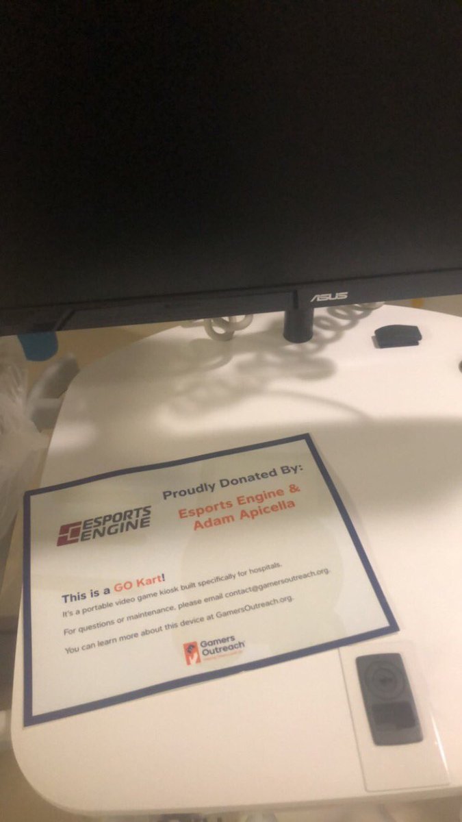 LogsMccall's tweet photo. @MrAdamAp @GamersOutreach 5 months working at Wheeling Hospital and I still smile everytime I see these Go Karts. https://t.co/VEJiq0cJEI