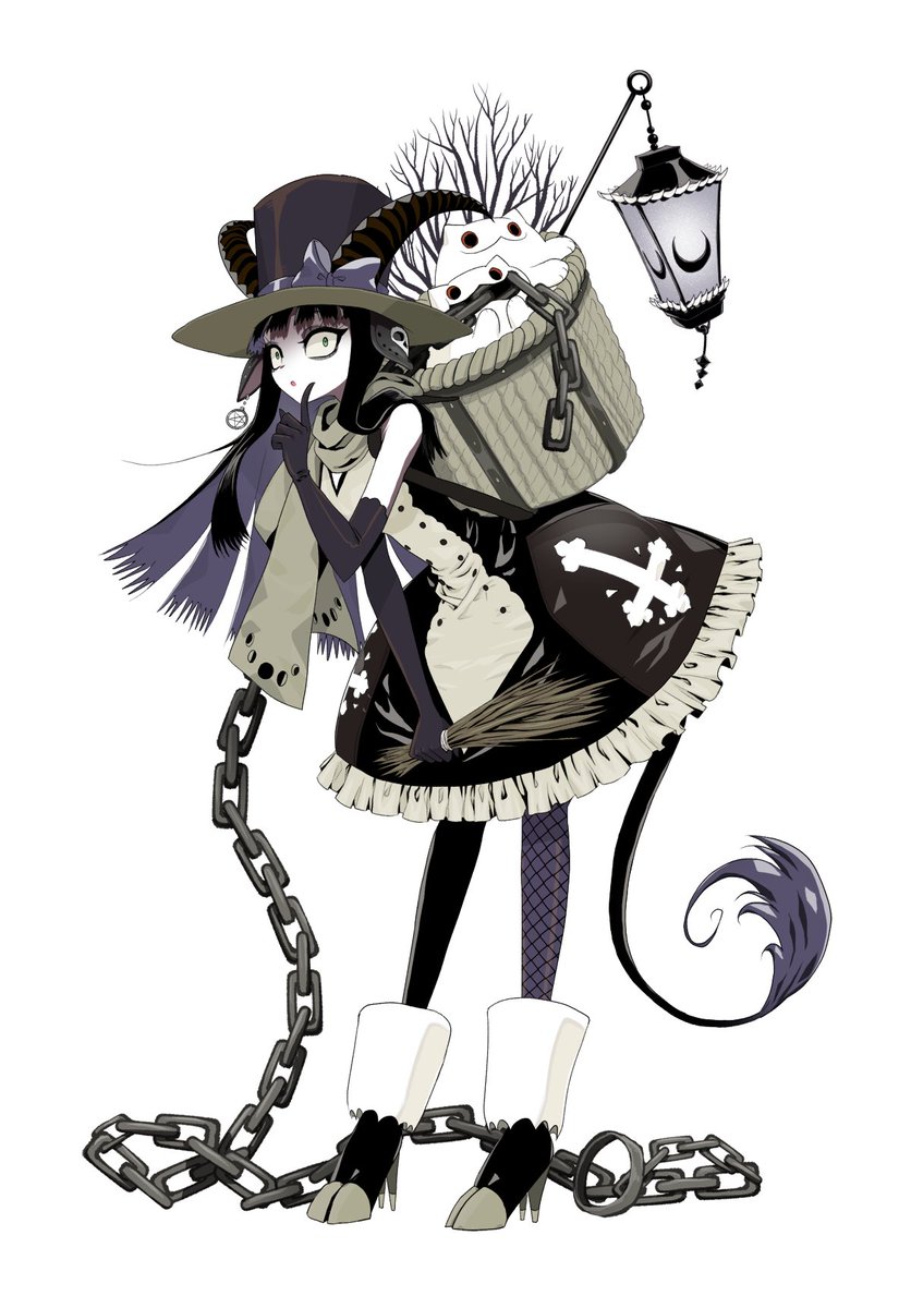 「Yule cat / Krampus / Mari Lwyd / Reindee」|Cotton Valent 🖤 Thai Book Fair : i41のイラスト