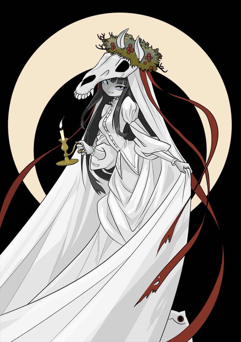 「Yule cat / Krampus / Mari Lwyd / Reindee」|Cotton Valent 🖤 Thai Book Fair : i41のイラスト