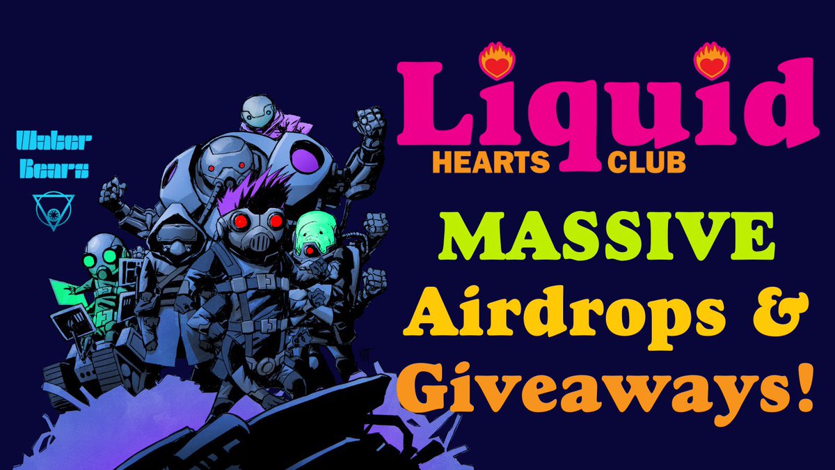 🏆GIVEAWAY🏆

📍 $SOL
📍 10 x AirDrop Winners 🪂

Must , Retweet / LIKE <3 + Follow 
@LiquidHeartsXOX <a href="/leonardnftpage/">Solana Leonard ✘</a> 

⬇️ TAG SOMEBODY BELOW ⬇️

24 Hr. #Solana #Defi #Crypto #Airdrop