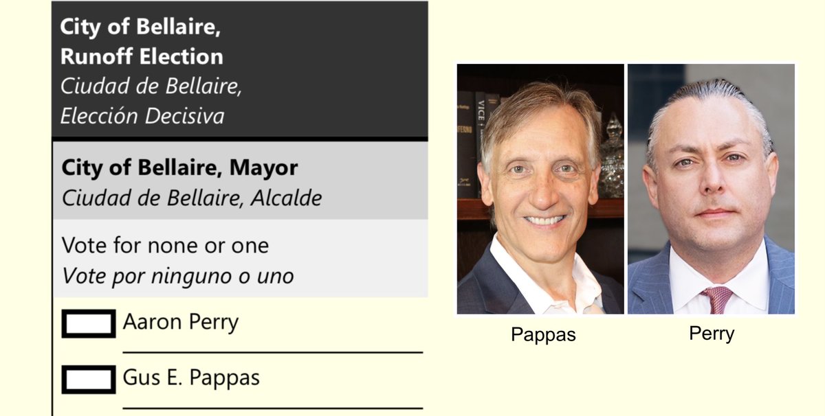 Time to go back to the polls in <a href="/cityofbellaire/">City of Bellaire</a> to select the city’s first new mayor in eight years.

essentialsnews.com/early-voting-s…