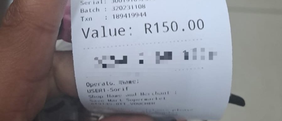 R150 Voucher will be sent to one of the people who retweet the post ✅