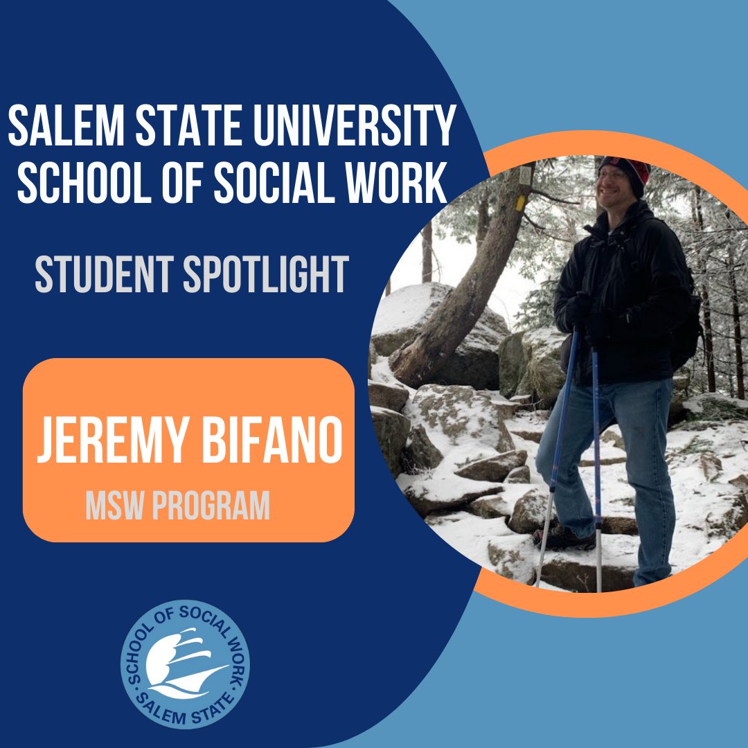 SSUSocialWork's tweet photo. 🔆SSU School of Social Work Student Spotlight 🔆

✏️Jeremy is an MSW student in year one of the two-year program. Spending the first 20 years of his life working in the corporate world, Jeremy is a career changer who has found his true passion for helping others. Jeremy chose- https://t.co/iylKZz2aFj