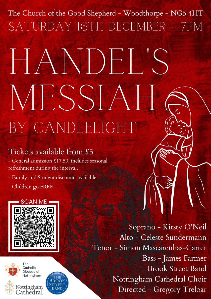 Book your tickets for our performance of Handel's Messiah with our wonderful soloists and the fantastic Brook Street Band on Saturday 16th December at Good Shepherd Church! Tickets available @
eventbrite.co.uk/e/handels-mess…

<a href="/BrookStreetBand/">TheBrookStreetBand</a>