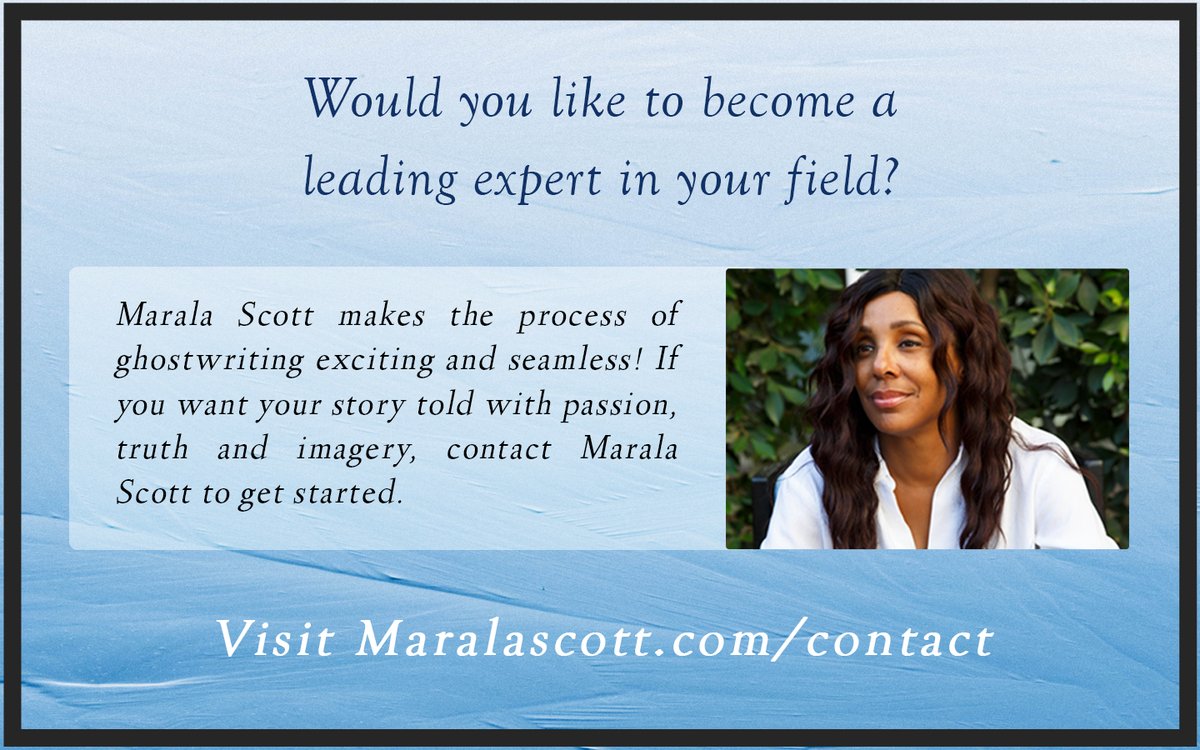 Your story deserves to be heard! Visit Maralascott.com to get the #ghostwriting process started! #writer #ghostwriter #inspiration #MotivationMonday
