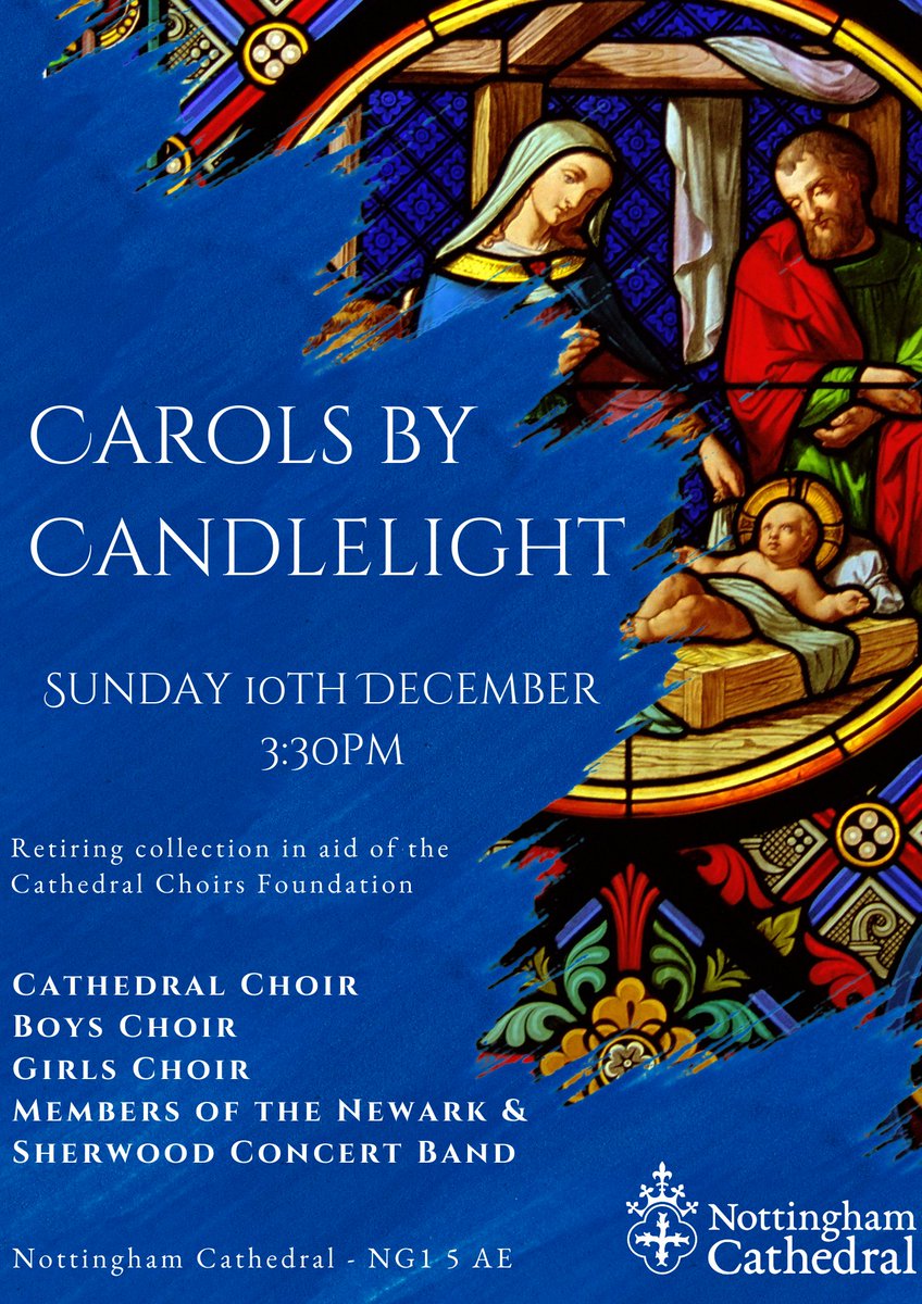 Not long to go now till our Carols by Candlelight! 
Join us for a chance to sing your favourite carols and get yourself in the festive mood!
