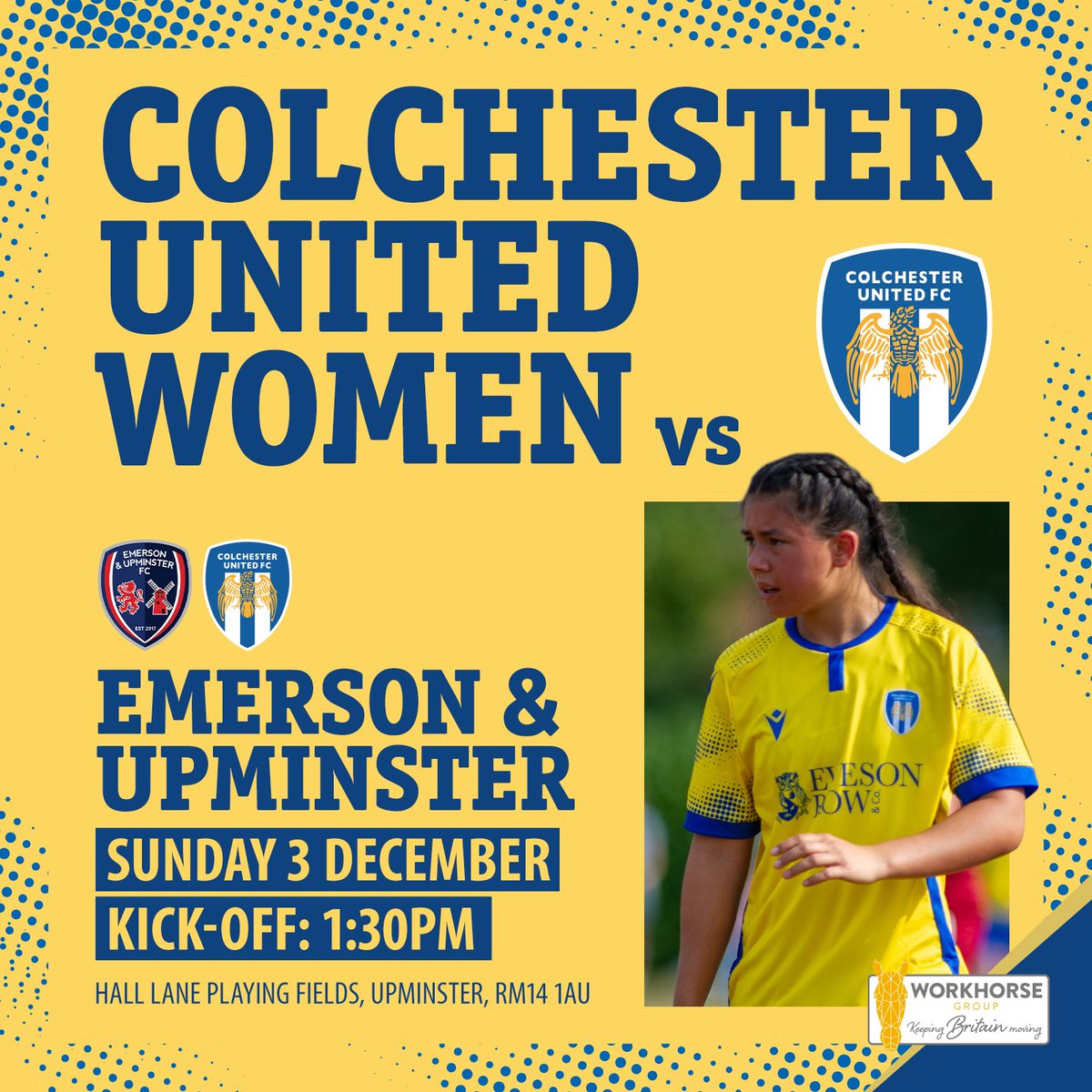 Colchester United Women FC (@colu_women) on Twitter photo League Cup π
Attention now turns to the <a href="/ecwfl/">Essex County Womens Football League</a> league cup with another away fixture against <a href="/EUFCLadies/">Emerson & Upminster Ladies FC</a>
#CUWFC | #WeAreUnited League Cup π
Attention now turns to the <a href="/ecwfl/">Essex County Womens Football League</a> league cup with another away fixture against <a href="/EUFCLadies/">Emerson & Upminster Ladies FC</a>
#CUWFC | #WeAreUnited
