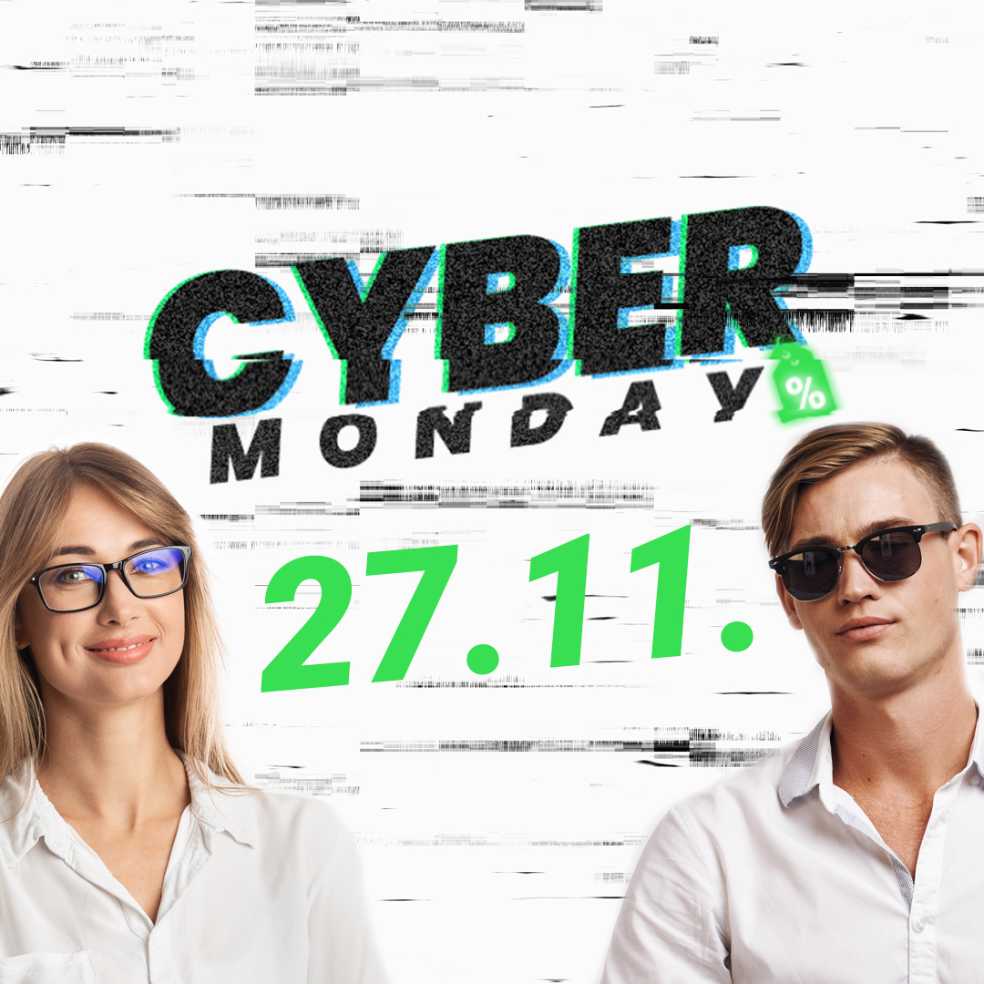 Χάσατε την Black Week; Δεν πειράζει... Ήρθε η Cyber-Monday! Αλλά βιαστείτε, αυτή η προσφορά τελειώνει τα μεσάνυχτα! 📷📷 bit.ly/3GllmCF *Mέχρι τα μεσάνυχτα της 27ης Νοεμβρίου 2023. #cybermonday #onlineshopping #alensa #eyewear