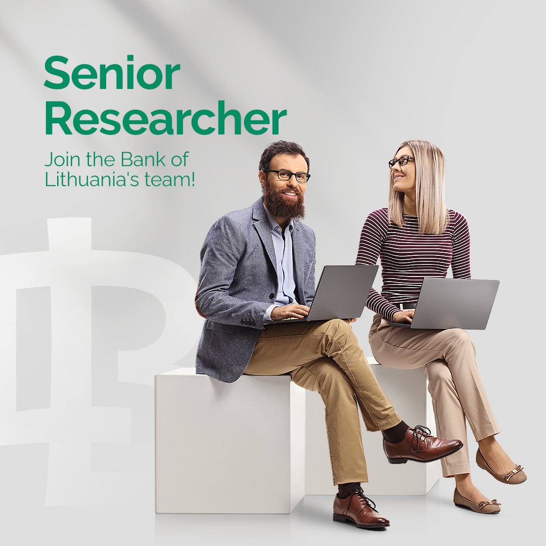 We’re #hiring! The central bank of Lithuania is looking for a Senior Researcher, specialising in macroeconomic modelling, macroeconometrics, or applied time series econometrics. Apply here 👉 econjobmarket.org/positions/10244 Application deadline: 3 December #EconTwitter