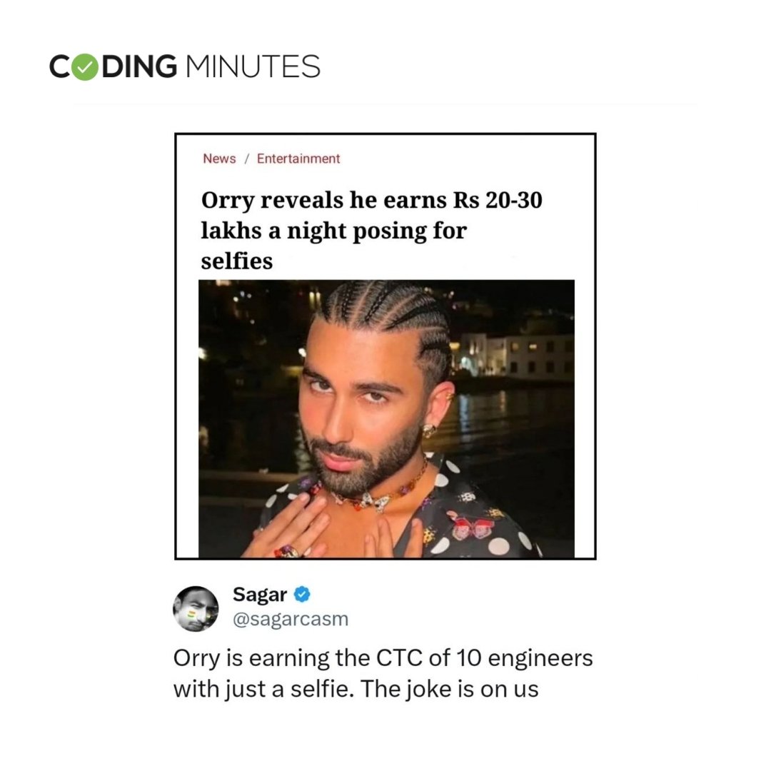 MinutesCoding's tweet image. Moje More 🤧🫡🥺

#CodingMinutes #Orry #MoyeMoye #Memes #Engineer