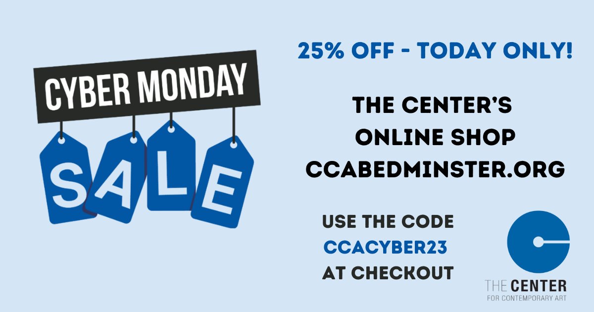 All one-of-a-kind ceramic plates and 8"x8" original works of art on sale. Use the code CCACYBER23 at check out and save 25%! Your purchase supports The Center and its programs. ow.ly/PS4850Qbvze