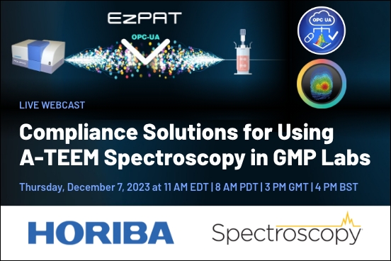 HORIBA Scientific on X: 📆 𝗦𝗮𝘃𝗲 𝘁𝗵𝗲 𝗗𝗮𝘁𝗲! Join us for an  insightful webinar on Thursday, December 7 at 11 a.m EST / 8 a.m PST, by  Spectroscopy Magazine:  𝗘𝘅𝗽𝗹𝗼𝗿𝗲  𝗖𝗼𝗺𝗽𝗹𝗶𝗮𝗻𝗰𝗲