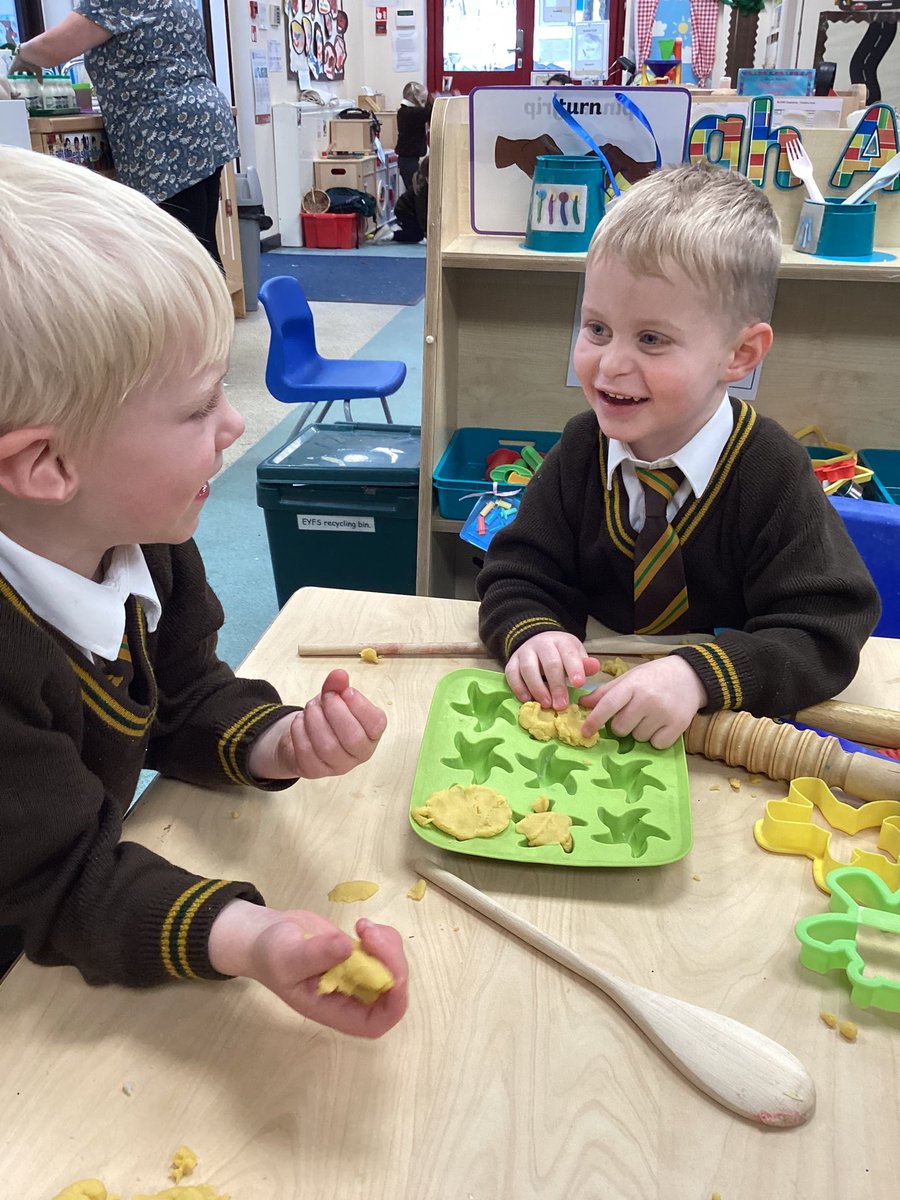 NStHerberts's tweet photo. “You’re doing really well there! Well Done, you’re so clever at things”
The children in nursery have developed some amazing friendships and support each other in all they do! #stronginlove @StHChaplains https://t.co/4IyUYWd3xK