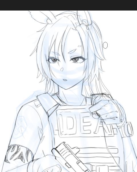 ウマ娘がDEAとか法執行機関にいたら強そうだよねという欲望を描いています
腕のタトゥーが描きたかったのでエアシャカールに… 