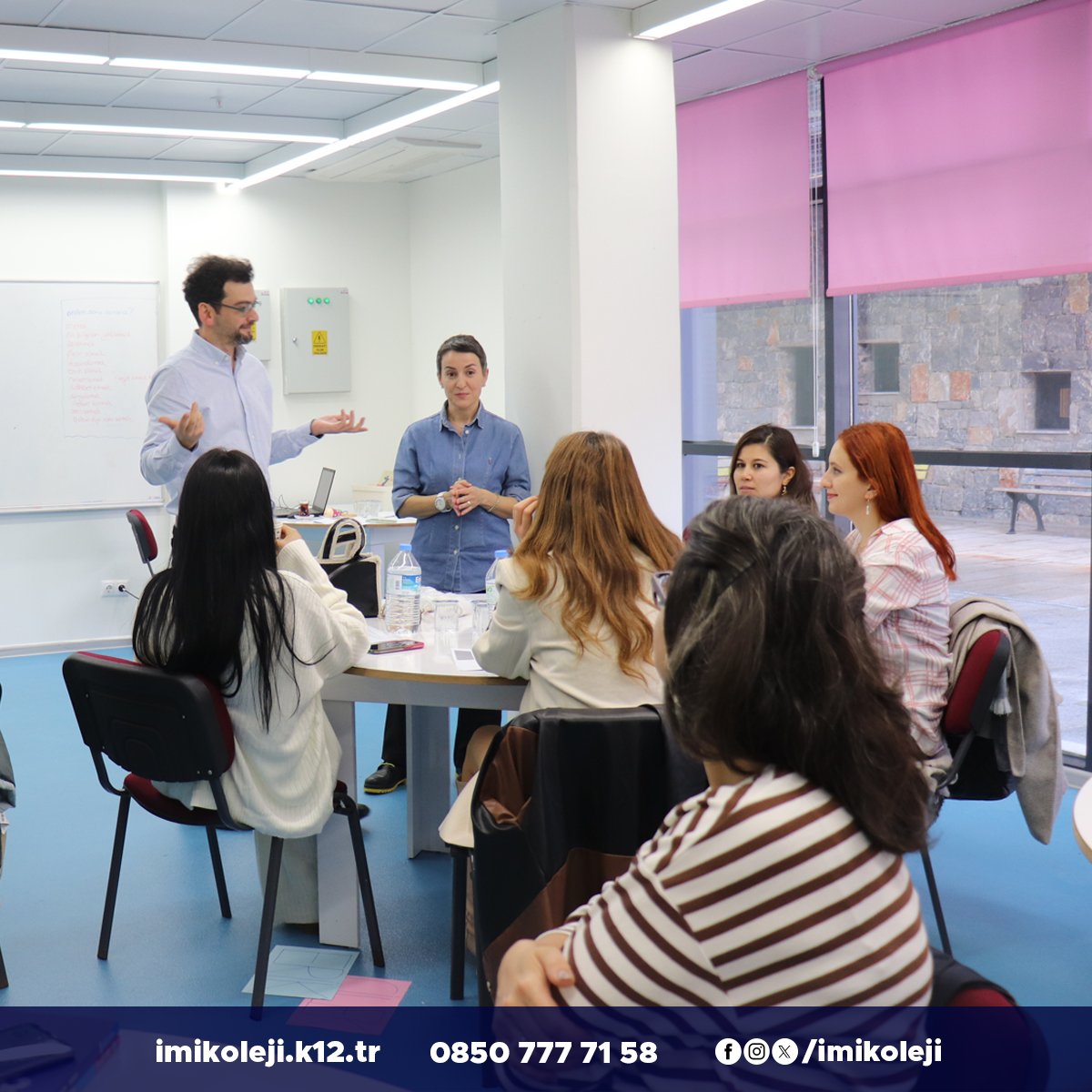 İlkokul Danışmanımız Serhat Akdeniz ve Ortaokul Türkçe Bölüm Danışmanımız Gülsemin Kucba liderliğinde, 25 Kasım tarihinde, Anokul, İlkokul Sınıf Öğretmenlerimiz ve Ortaokul branş öğretmenlerimize yönelik “Etkili Soru Sorma” çalıştayı gerçekleştirildi.