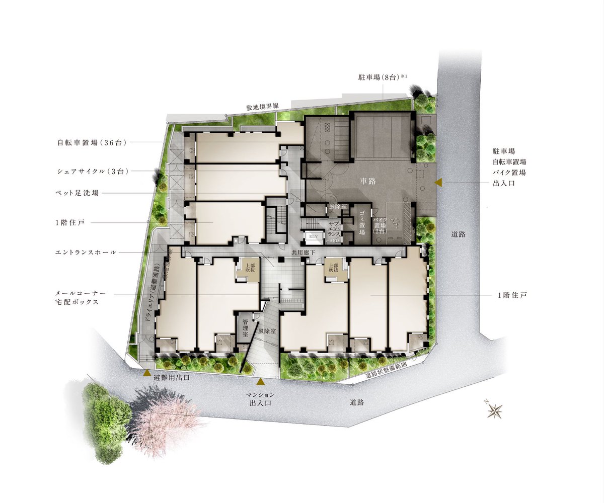 moomini00's tweet image. 세타가야구는 도쿄도에서 가장 거주인구가 많은 구인데, 거리나 지역수준으로 치면 분당쯤 된다. 여기에 지어진 33세대짜리 19평~24평짜리 멘션의 수준을 보고 우리나라 빌라의 수준을 보면, 한숨만 나온다. 

실무경험으로 감히 예측컨데 특별히 비싸게 지은곳이 아니다. 좋은 건축가가 비싸지 않게…