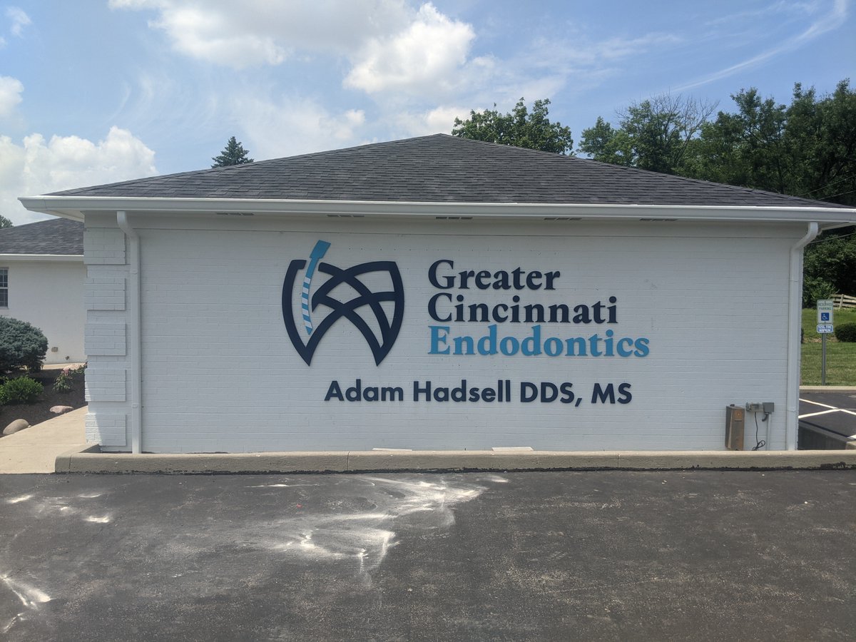 Get noticed with a large wall sign.
