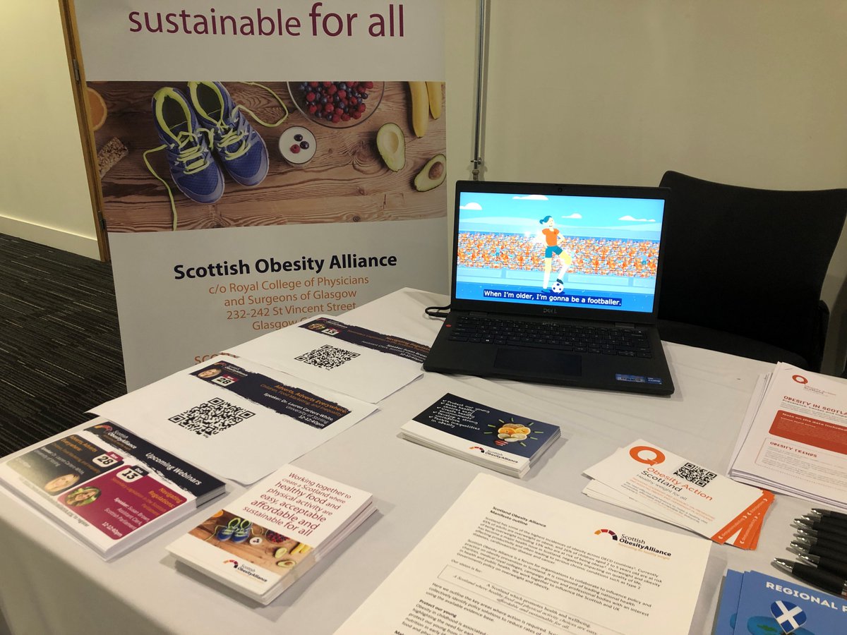 We are at the Scottish Cancer Conference showing a preview of our new youth advocacy video! Great to have so many important conversations about how a healthy food environment can save lives by preventing diseases like cancer. @ScotCancerConf