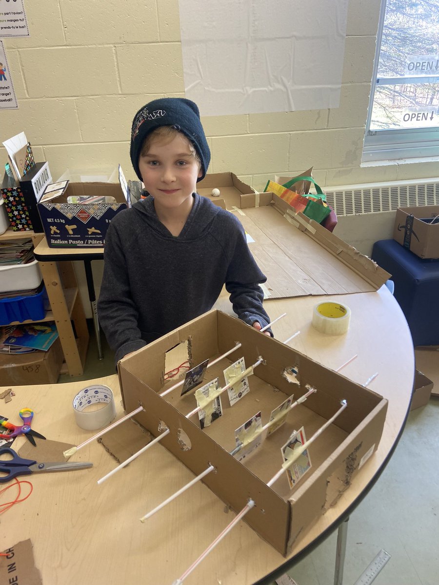 Mme_Ferguson's tweet image. Check out these amazing cardboard creations done by these creative grade 5 students Friday! #CardboardChallenge @bltsenior