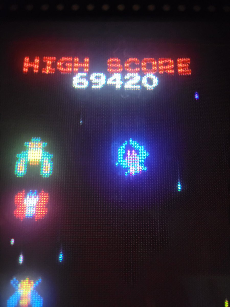 jkallstar76's tweet photo. Playing a little Galaga--- @elonmusk https://t.co/k2vDbstqMT