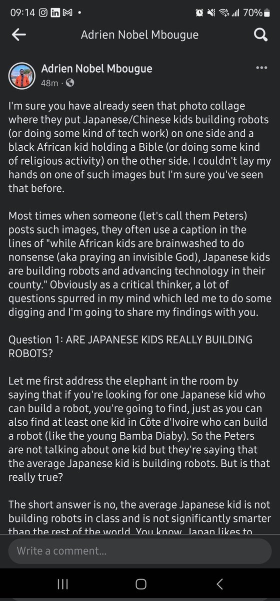 theafrodreamer_'s tweet photo. And the guy has a "Dr." Title in his name. What a shame. https://t.co/WN3JbkQWXu