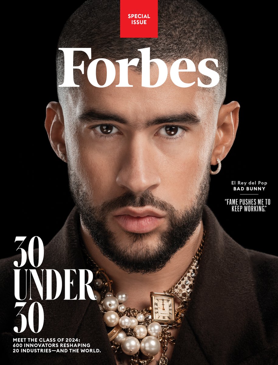 Buenos días! I wrote about Bad Bunny for the latest cover of @Forbes Thread (and story) below: forbes.com/sites/mariagra…