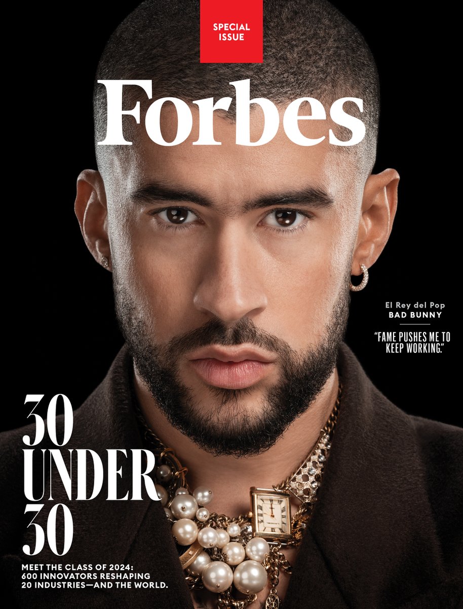 Maria Gracia Santillana (@marigra21sl) on Twitter photo Buenos días! I wrote about Bad Bunny for the latest cover of <a href="/Forbes/">Forbes</a> Thread (and story) below:
forbes.com/sites/mariagra… Buenos días! I wrote about Bad Bunny for the latest cover of <a href="/Forbes/">Forbes</a> Thread (and story) below:
forbes.com/sites/mariagra…