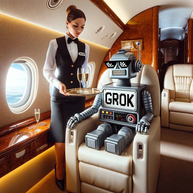 <a href="/CoinMarketCap/">CoinMarketCap</a> Would you like a drink Sir? 

Come join the $GROK party, as we take over the meme space! 

Inspired by Elon's ChatGPT competitor, that's launching this week.

<a href="/GROKERC20/">GROK</a> 

dextools.io/app/en/ether/p…