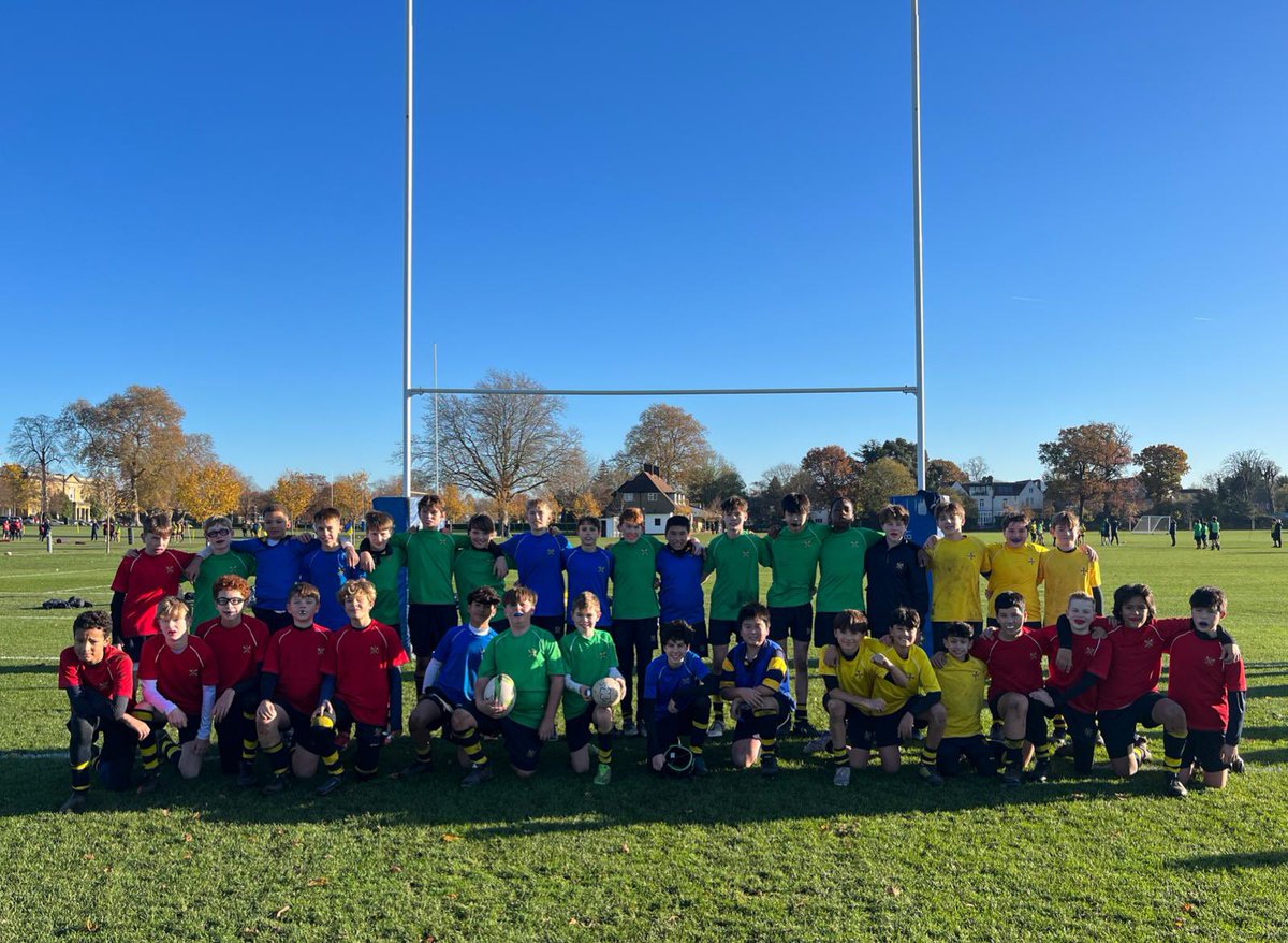 ElthamCarey's tweet photo. A superb week for the #BlueWave last week, with some outstanding results in boys’ rugby:

Year 7: 2nd
Year 8: 1st (all sides pictured)
Year 9: 1st
6th form: 1st

The overall standings are shown in the graph

#attemptgreatthings https://t.co/tQ6pvnmSyM