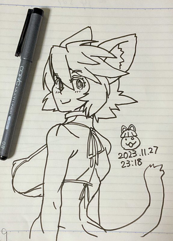 わかったやで(肩のところ間違ってる) 