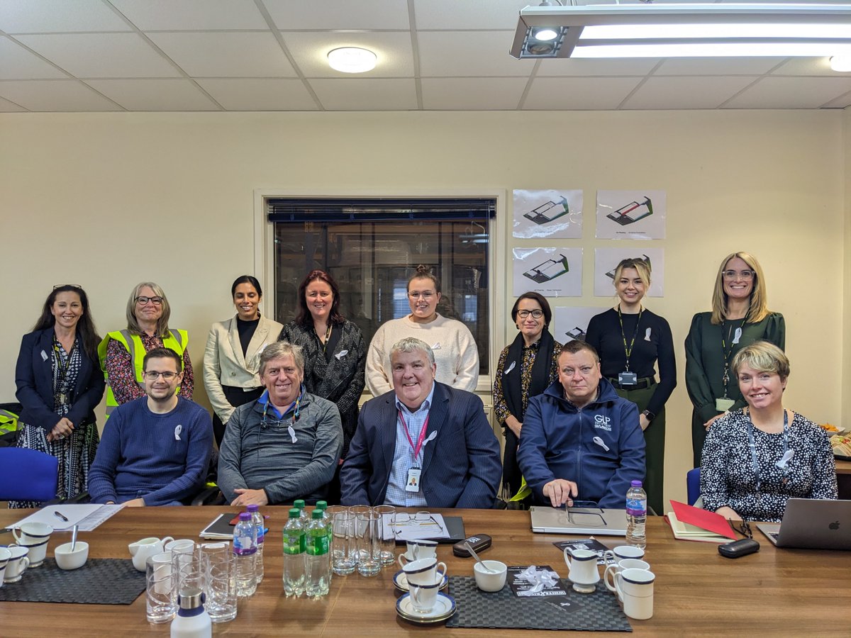 Bury's business leadership group met today and showed their support for the White Ribbon campaign. 
Find out more about White Ribbon, how to get involved and what you can do to help end violence against women👉whiteribbon.org.uk
<a href="/burymeansbiz/">Bury Means Business 💼</a>