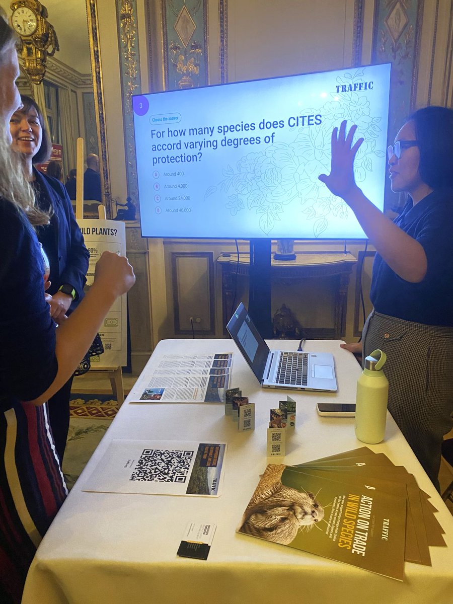 JustineGuiny's tweet photo. Thanks to @UKMisBrussels for gathering experts contributing to solutions enhancing animal, human &amp; environmental health! @TRAFFIC_WLTrade is uniquely placed to keep supporting sustainable wild plants trade and working with partners to prevent zoonotic risks in wild species trade. https://t.co/tKDOMsjseg