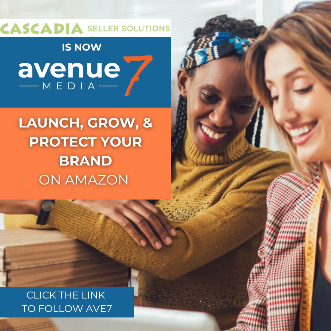 thinkcascadia's tweet photo. @ThinkCascadia is now @Avenue7M!

Over 20 years, Avenue7Media has grown a top-200 seller on Amazon, substantially improved sales performance for eight and nine-figure brands, and contributed to greater than 2X growth for most of our clients.

Follow @Avenue7M for any new updates! https://t.co/p4liUgeZ8y