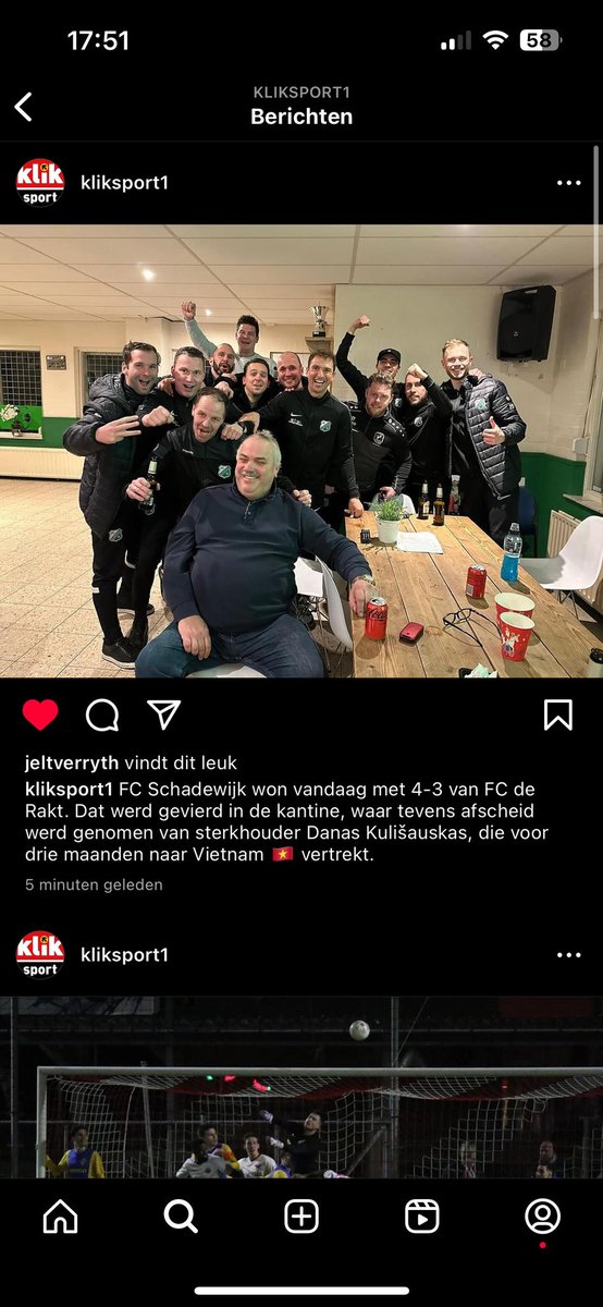 FCS gewonnen met 4-3 van Fc de Rakt. Klasse mannen 💪