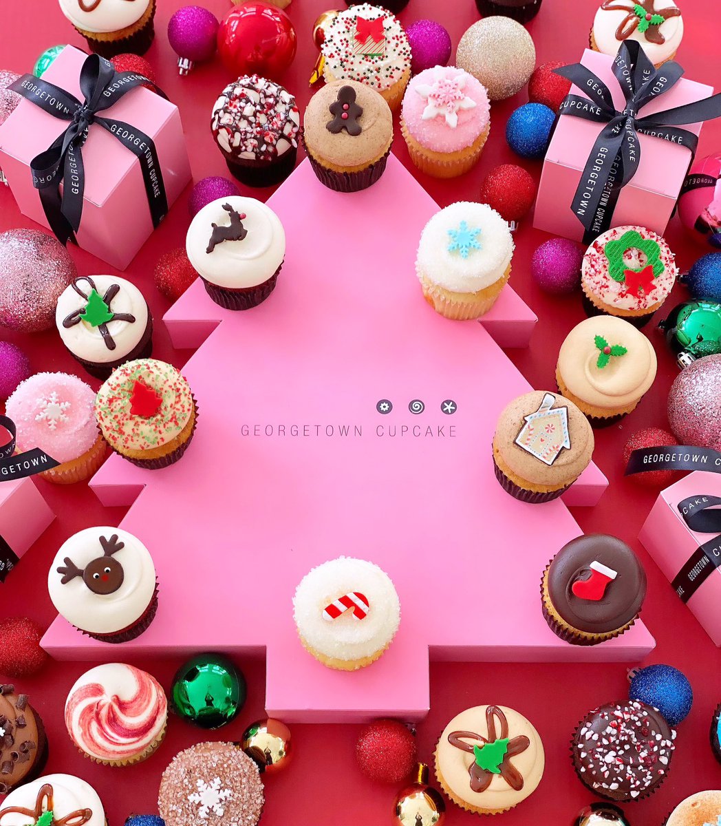 Heads up! A sweet #CyberMonday discount - Use code HOLIDAY23 for 20% off any cupcake order on georgetowncupcake.com! Pre-order for December for nationwide overnight shipping, delivery, or pick-up! 🎄🧁✈️❄️🎁 *Code expires 11:59pm on 11/28/23. #merryandsweet #georgetowncupcake