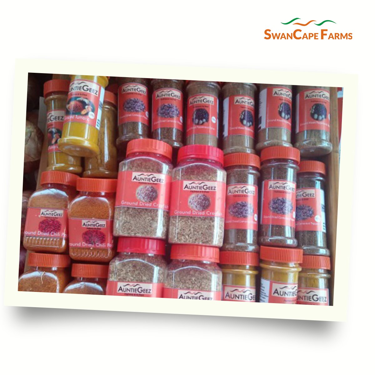 SwancapeFarms's tweet image. Variety is the spice of life, and what better way to experience it than with our delicious spices? Shop with us today. Call or WhatsApp 0818-000-0724 to order.

#swancapefarms #lagosfarmersmarket #spiceislife