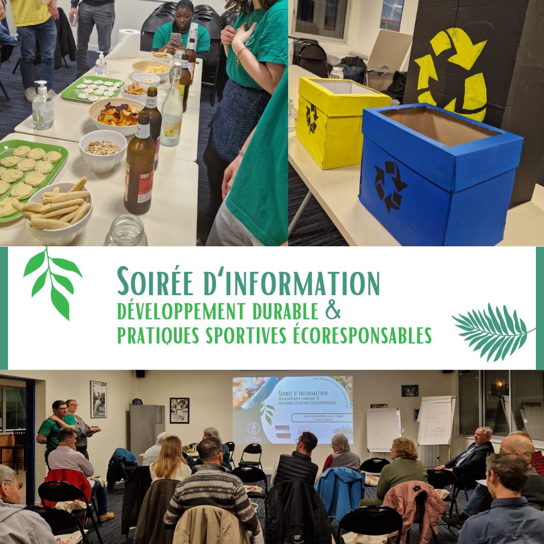 cdos94's tweet image. 🍃 𝐒𝐨𝐢𝐫𝐞́𝐞 𝐃𝐞́𝐯𝐞𝐥𝐨𝐩𝐩𝐞𝐦𝐞𝐧𝐭 𝐝𝐮𝐫𝐚𝐛𝐥𝐞 du #CDOS94 : Retour en images ! 🌿

👉 Découvrez le résumé détaillé juste ici : cdos94.org/soiree-develop… ! 🤗

#développementdurable #sport #créteil #valdemarne