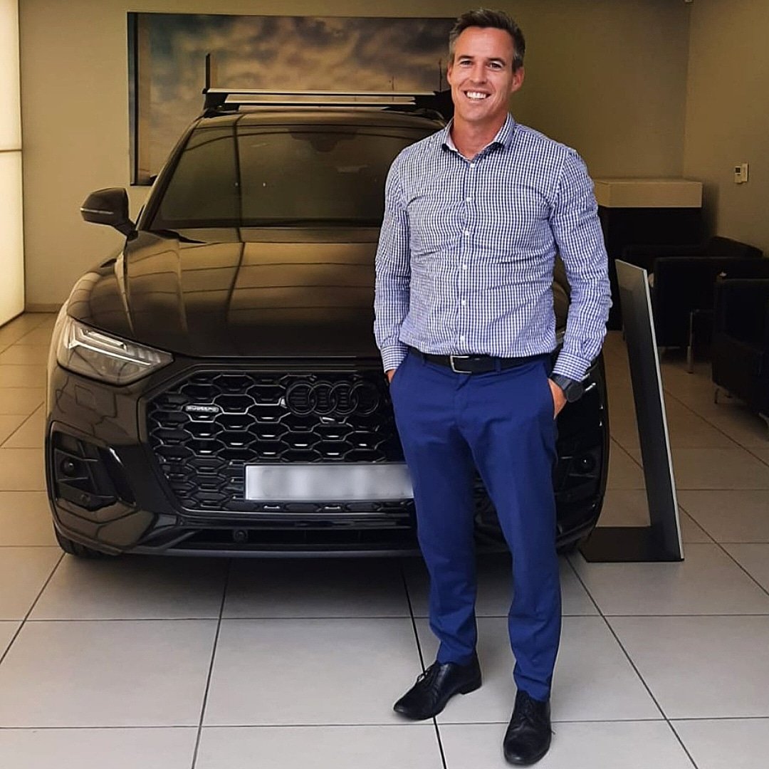 Welcome to our Audi Q5 Sportback family Mr Pitt; thank you for partnering with us on your #Audi journey. A progressive <a href="/audisouthafrica/">audisouthafrica</a> delivery by Jacques Adriaanse.