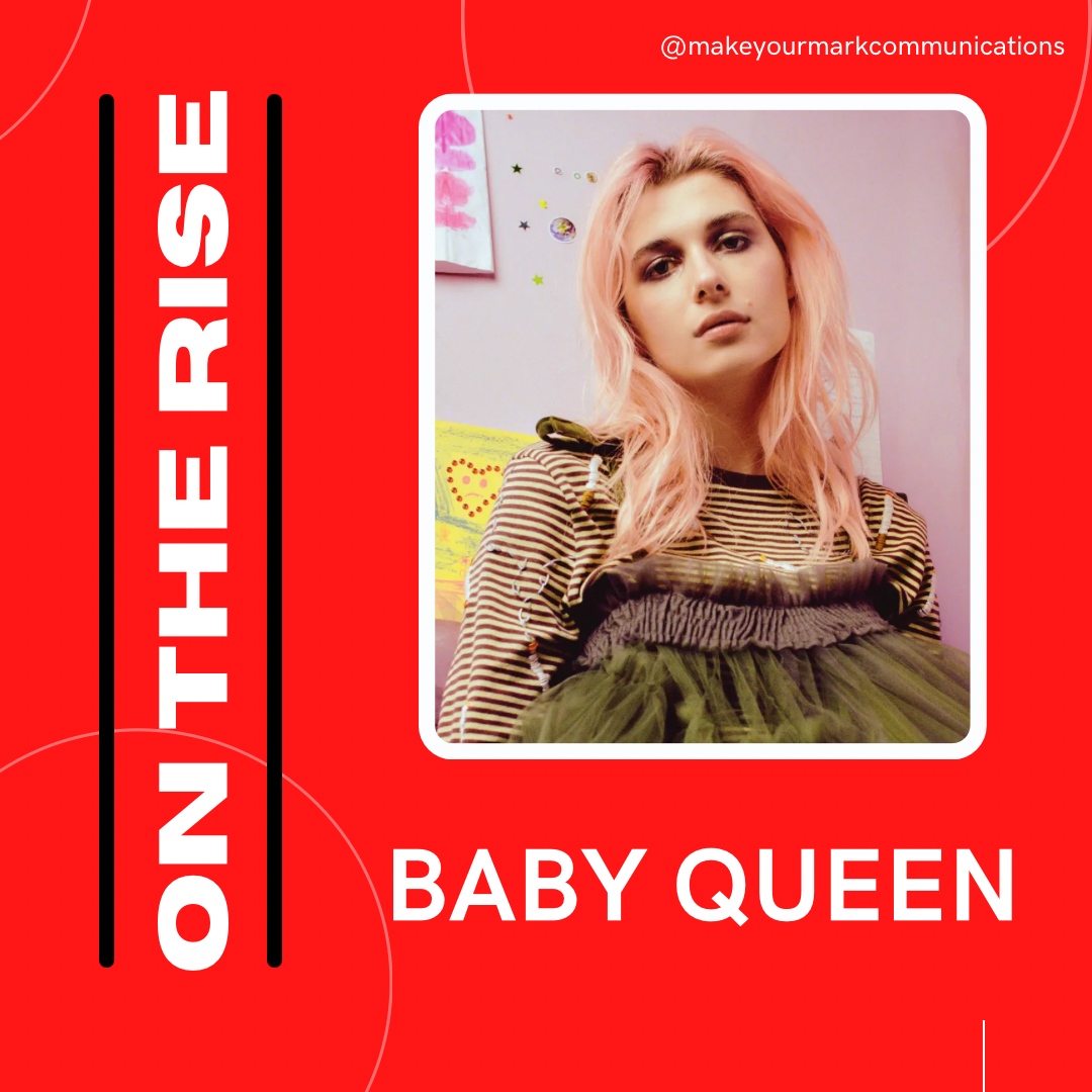 Our On the Rise artist this week is Baby Queen. In 2021, she dropped her debut mixtape “The Yearbook.” In 2022, Baby Queen was named one of Radio 1’s Sounds of 2022. She released her debut album earlier this month, “Quarter Life Crisis.” #ontherise #babyqueen #quarterlifecrisis