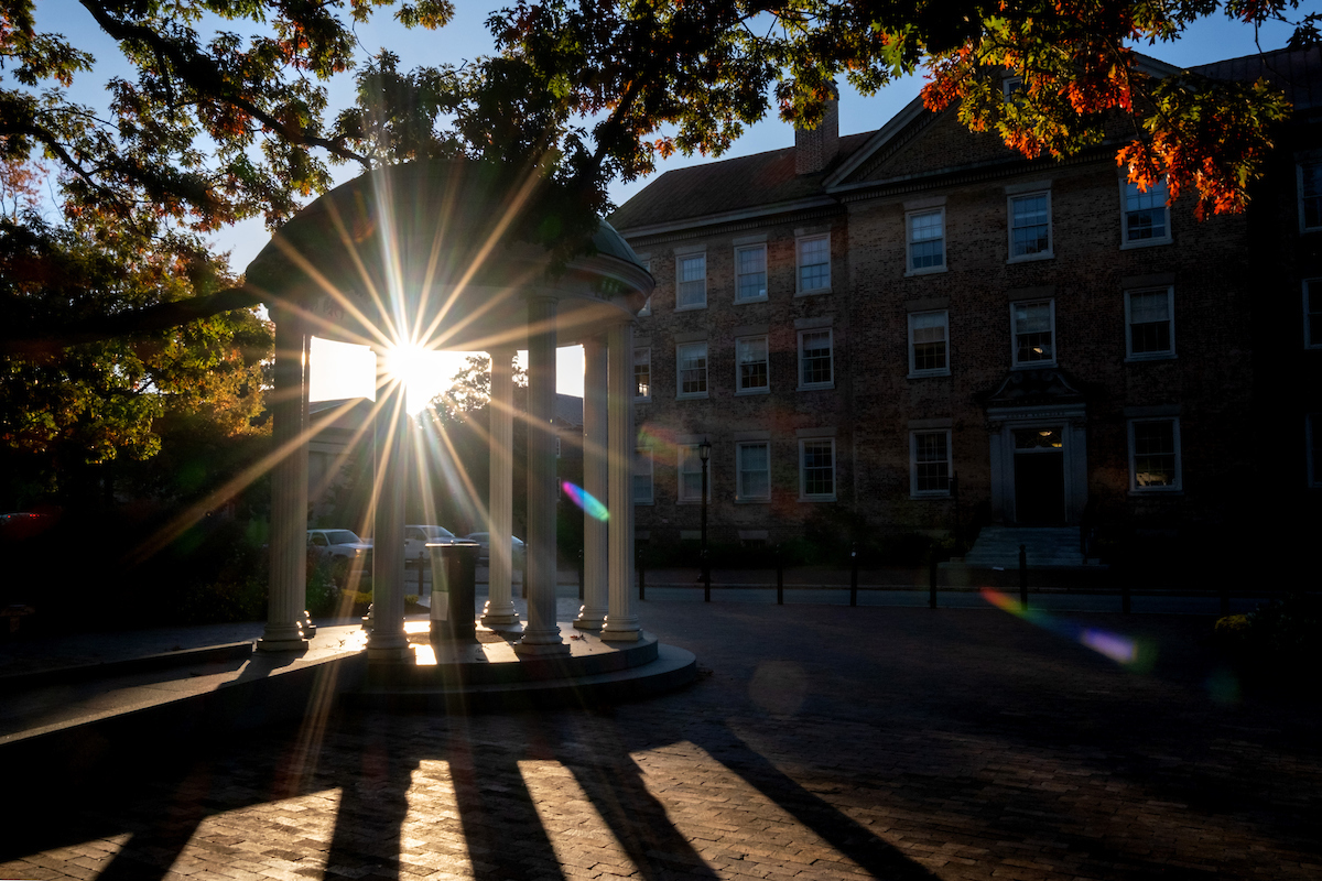 unccollege's tweet photo. Welcome back, Tar Heels 💙

Wishing you a wonderful start to your week 🍂🐏
#GDTBATH https://t.co/usnXhDwlMR