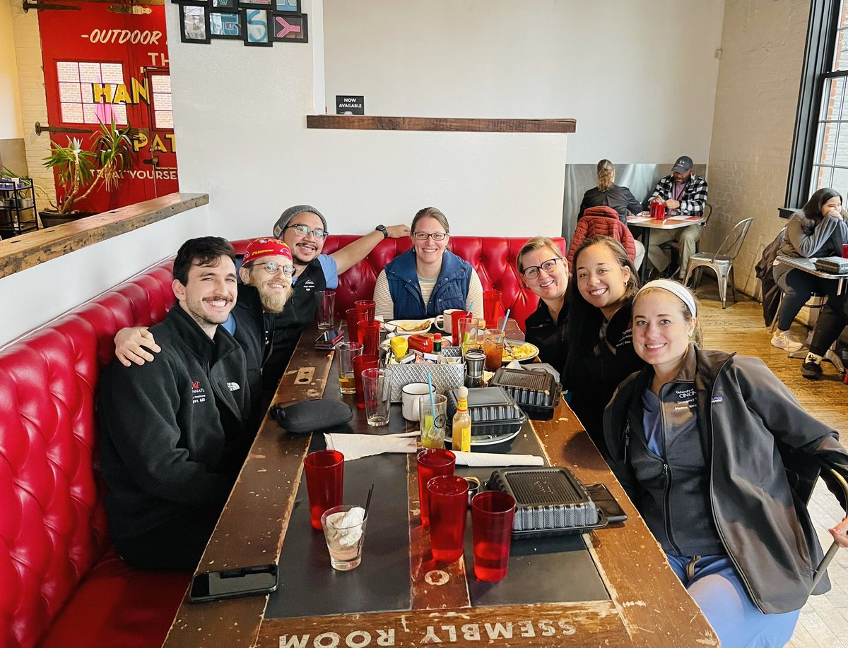 Post-Shift Breakfast w/ the beloved Dr. Paulsen. ❤️ #UCEMFamilyForever