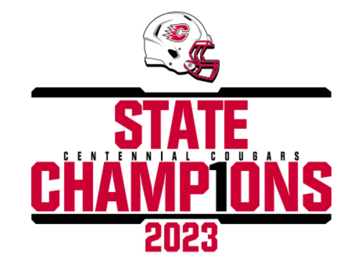 CentCougsFB's tweet photo. STATE CHAMPIONSHIP apparel is now open through Thursday! Don’t miss the deadline⬇️🔴⚪️⚫️🏆 https://t.co/cCxHOaOzjX https://t.co/wELILx9KGT