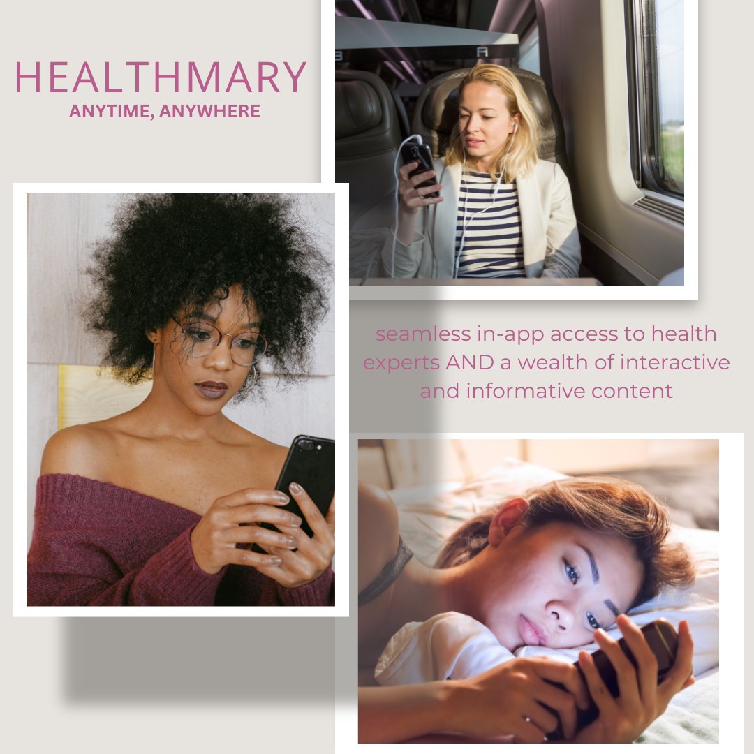 healthmaryapp's tweet image. @heallthmaryapp 🌸. The idea is simple really. The way women choose and engage with health and wellness solutions and services should be as easy as breathing and as natural as sunshine☀️
🌸💜 #HealthMaryApp #WomensHealth