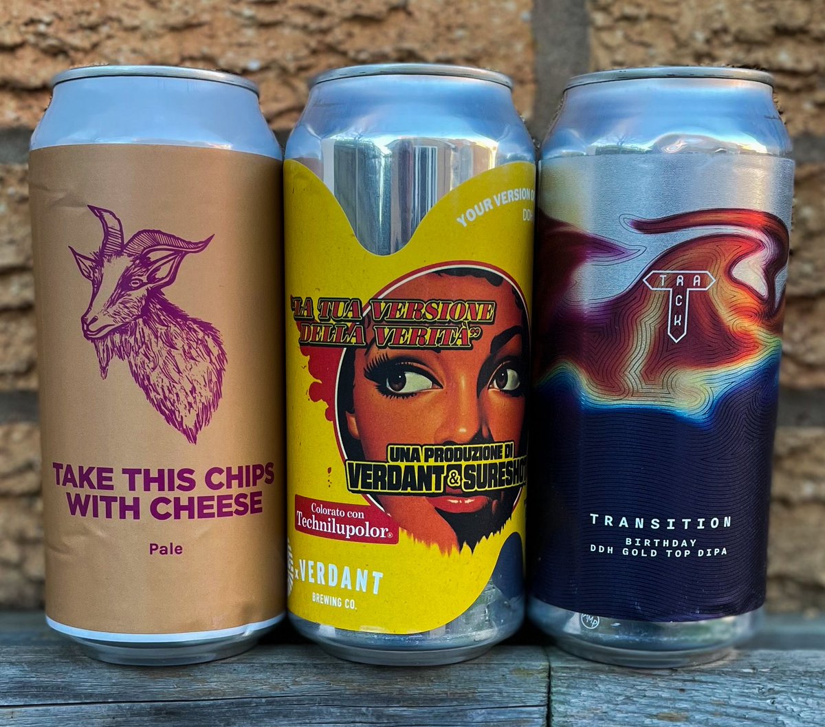 New beers here from @PomonaIsland @sureshotbrew x @VerdantBrew @trackbrewco thebeergarage.co.uk