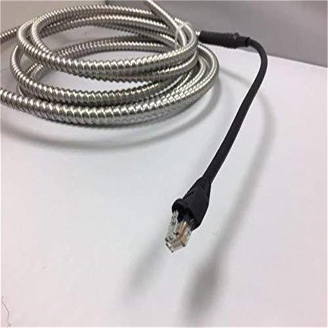 150 Ft. BX MC Armored Cat6 Outdoor Ethernet Wire Waterproof Cable Rodent Proof RJ45- RJ45 UV certicable.com #rodentproof #internet #WiFi #vermindetterent #rats #mice #vermin #cable